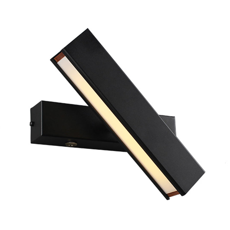 Rectangular Wall Light Sconces Modern Minimalist Style Acrylic 1 Light Sconces