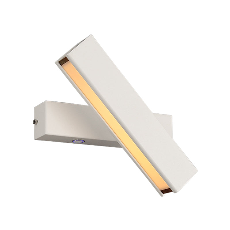 Rectangular Wall Light Sconces Modern Minimalist Style Acrylic 1 Light Sconces