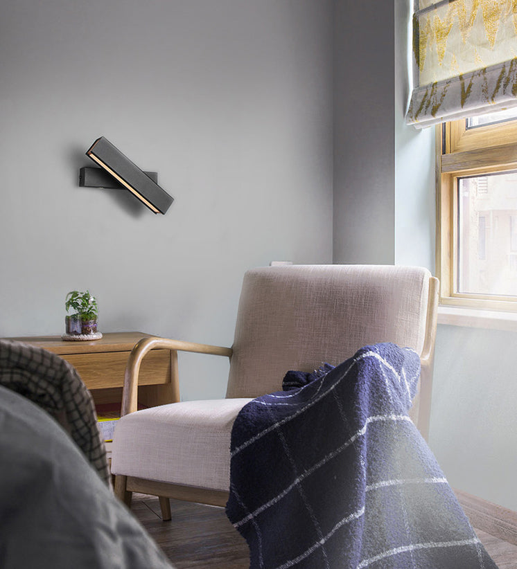 Rectangular Wall Light Sconces Modern Minimalist Style Acrylic 1 Light Sconces