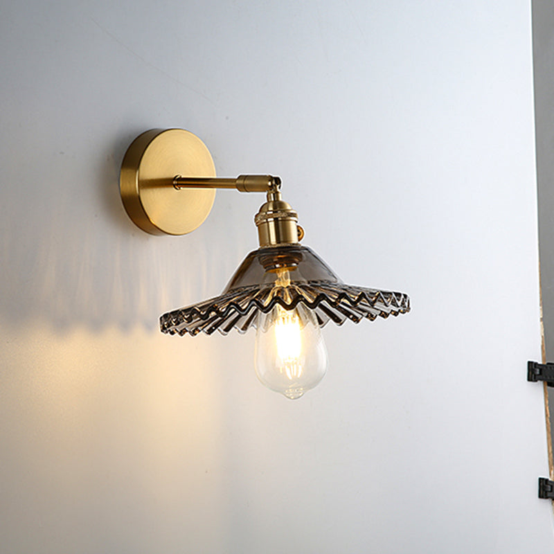 Armed Vanity Wall Lights Modern Nordic Style Glass Single Vanity Lamp