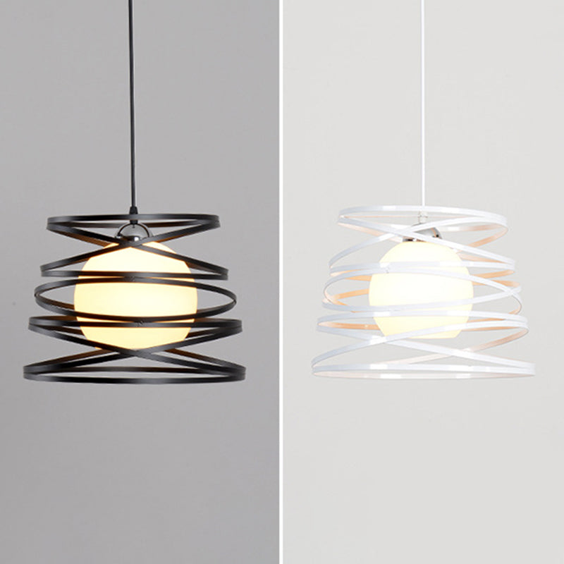 Accesorio de iluminación colgante de metal de cono estilo contemporáneo de luz colgante para comedor