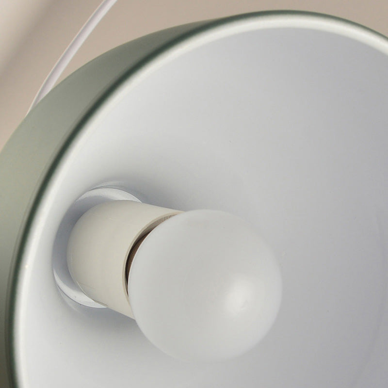 Wooden Top Down Lighting Pendant Nordic Style Metal Ceiling Pendant Lamp for Restaurant