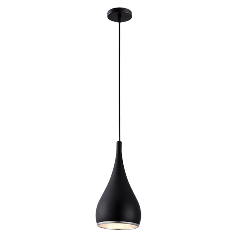 Minimalist Teardrop Pendant Ceiling Light Metal Dinning Room Hanging Ceiling Light