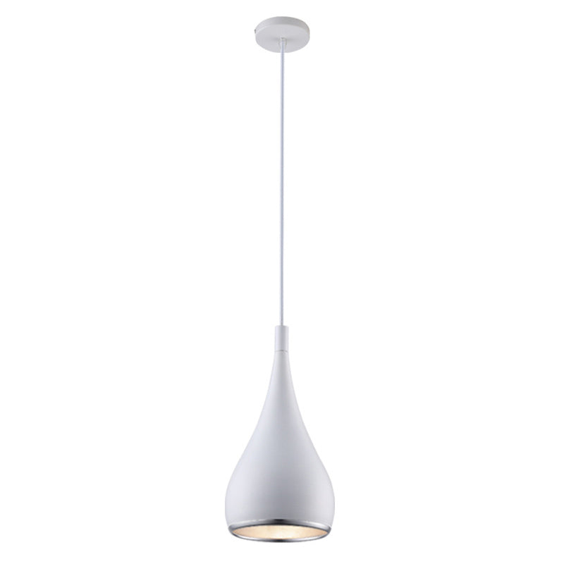 Minimalist Teardrop Pendant Ceiling Light Metal Dinning Room Hanging Ceiling Light