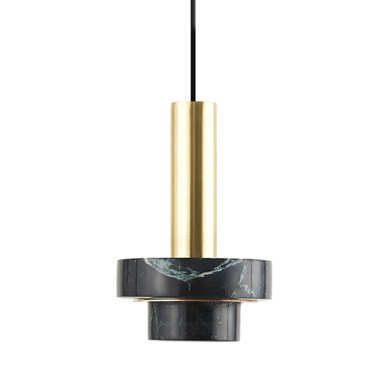 Tiered Pendant Light Fixture Minimalist Style Stone Ceiling Pendant Light for Bedroom