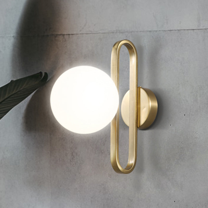 1 application murale de nuance en verre clair de style nordique