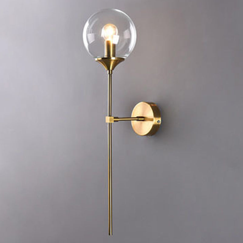 Noordse ballonvorm wandlamp Creatieve metalen wandverlichting voor bed