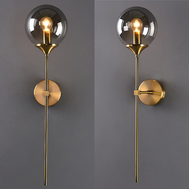 Noordse ballonvorm wandlamp Creatieve metalen wandverlichting voor bed
