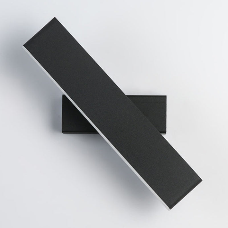 Luz de lectura rectangular de la pared acrílica de metal LED para la luz de la pared de lectura rectangular para la cama