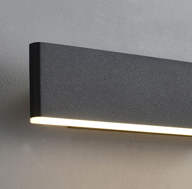 Luz de lectura rectangular de la pared acrílica de metal LED para la luz de la pared de lectura rectangular para la cama