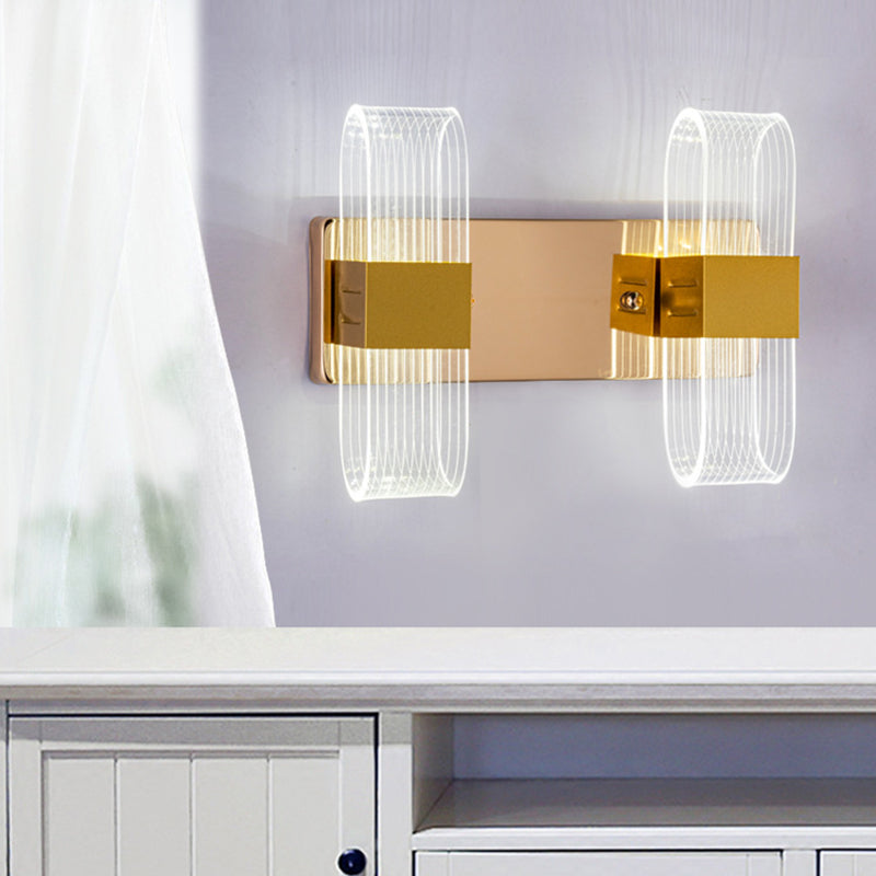 LED Indoor Decoration Sconce Light Ambient Lighting Wall Lamp with Acrylic Shade