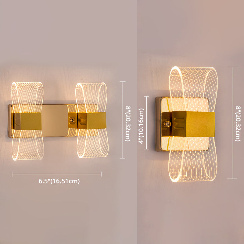 LED Indoor Decoration Sconce Light Ambient Lighting Wall Lamp with Acrylic Shade