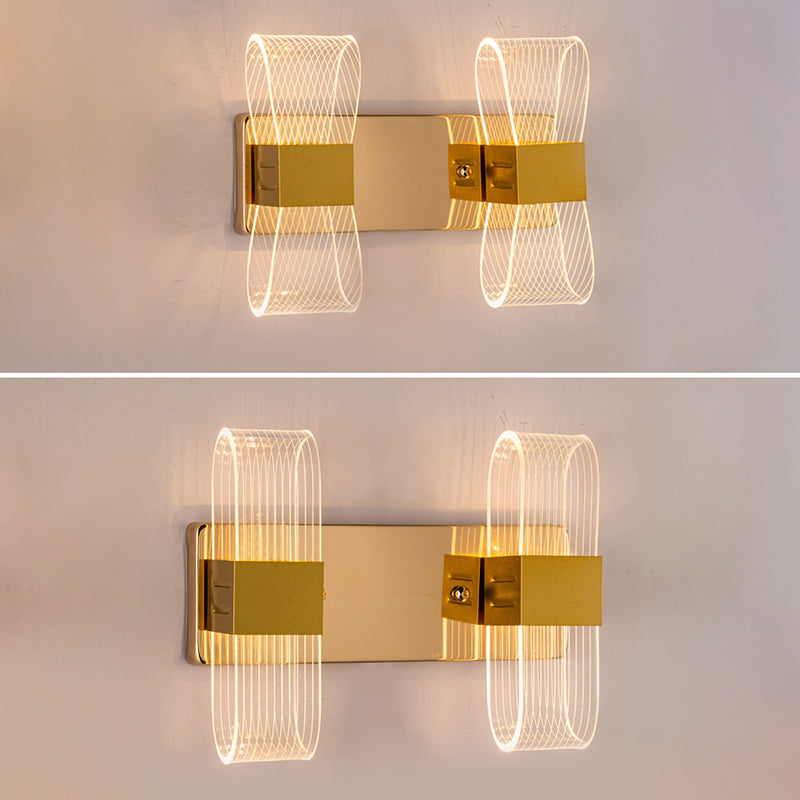 LED Indoor Decoration Sconce Light Ambient Lighting Wall Lamp with Acrylic Shade