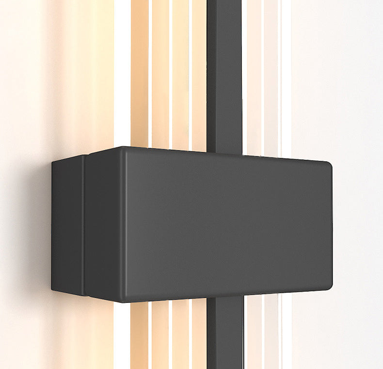 LED indoor decoratie wandbevestiging licht metalen dwarswand sconce in acryl schaduw