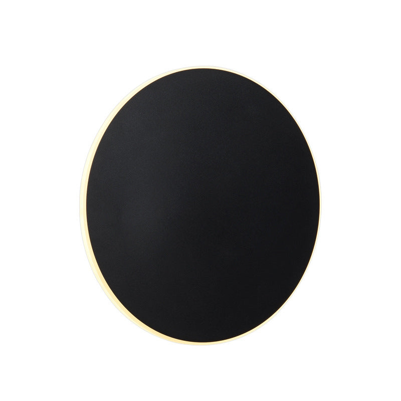 LED Atmosphere Wall Mount Lamp Minimalism Circle Shape Sconce Light for Bedroom Living Room