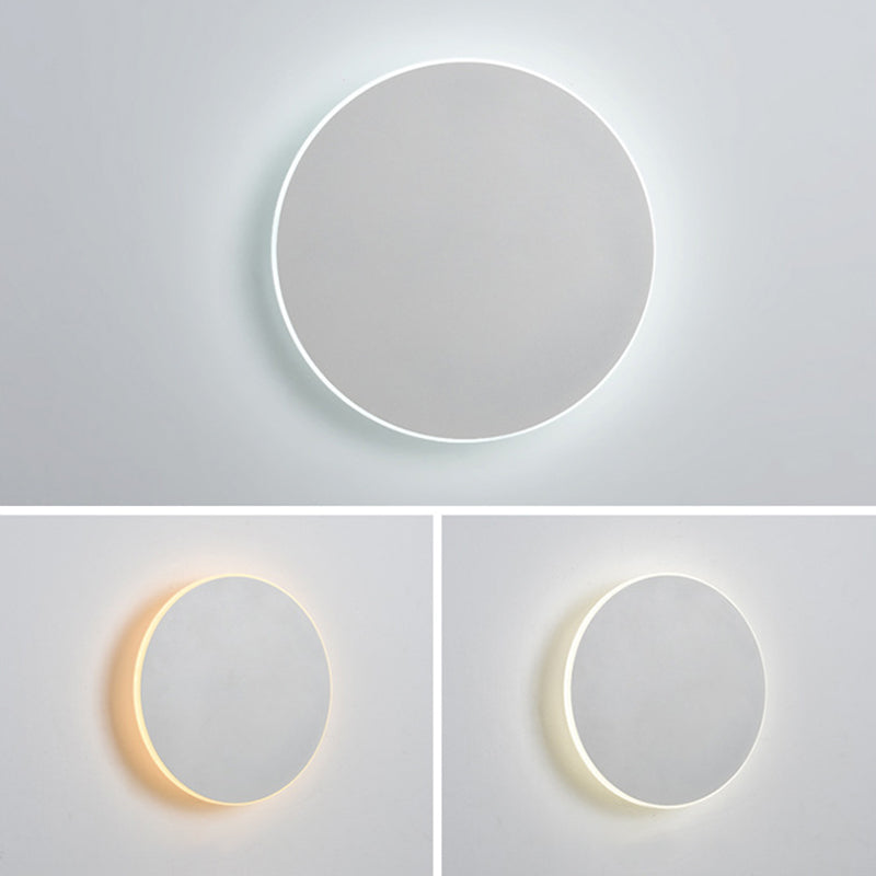 LED Atmosfeer Wandbevestiging Lamp Minimalisme Cirkelvorm SCONCE LICHT VOOR SLAAPKAMER WIDE ROOM