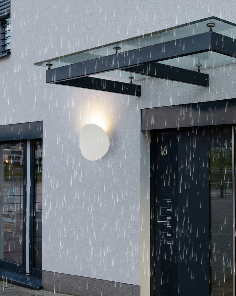 LED Aluminium Wandmontage Lampe ein Licht zeitgenössische Wandleuchten für Wohnzimmerhof