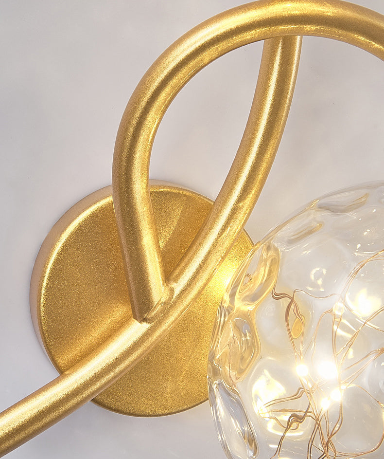 Creative Star Wall Mount Light 2 lumières de style atmosphère de style atmosphère Lumière pour la chambre