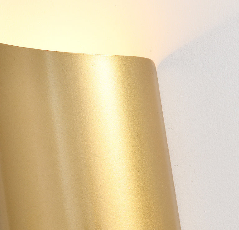 Lámpara de pared de lujo posmoderna de forma de arco moderna para sala de estar para sala de estar