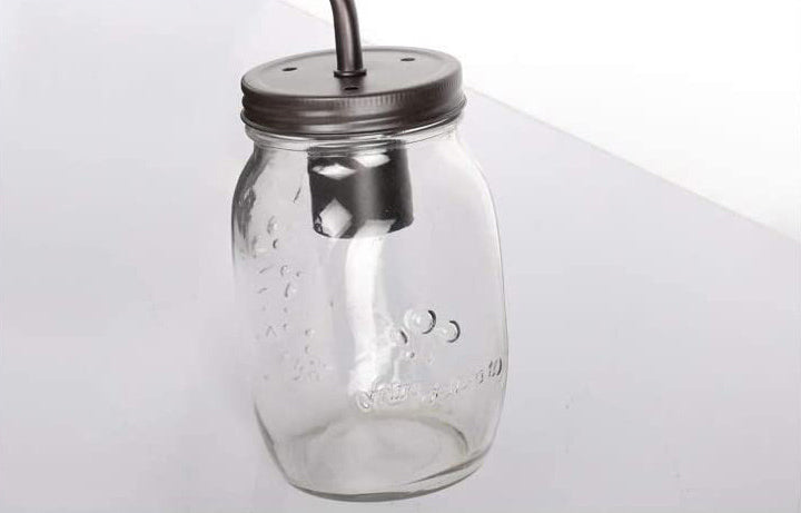 Industrielles Schwanenhalsstiel -Leuchten -Licht -Eingangs -Jar -Wandlampe für Korridor