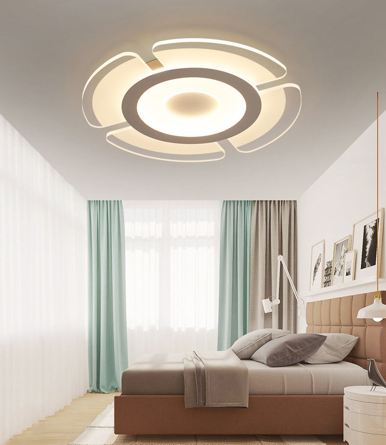 Simplicidad contemporánea LED TECHINE TODO ACRYLIC SHADE CREATIVO FIJA DE ILUMBACIÓN DE MONTAJE DE MONTAJE DE MONTAJE