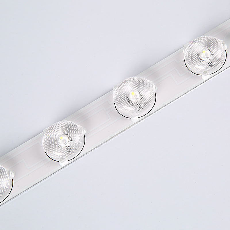 2.2 Inch Ultra-thin Round Wooden Ceiling Light Acrylic Shade Contemporary Minimalism Lighting Fixture for Bedroom