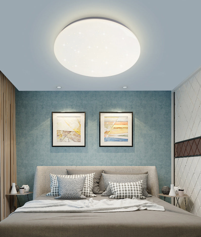 Starsky Design plafonnier suspendu LED luminaire Salon Blanc acrylique ombre semi - sombre