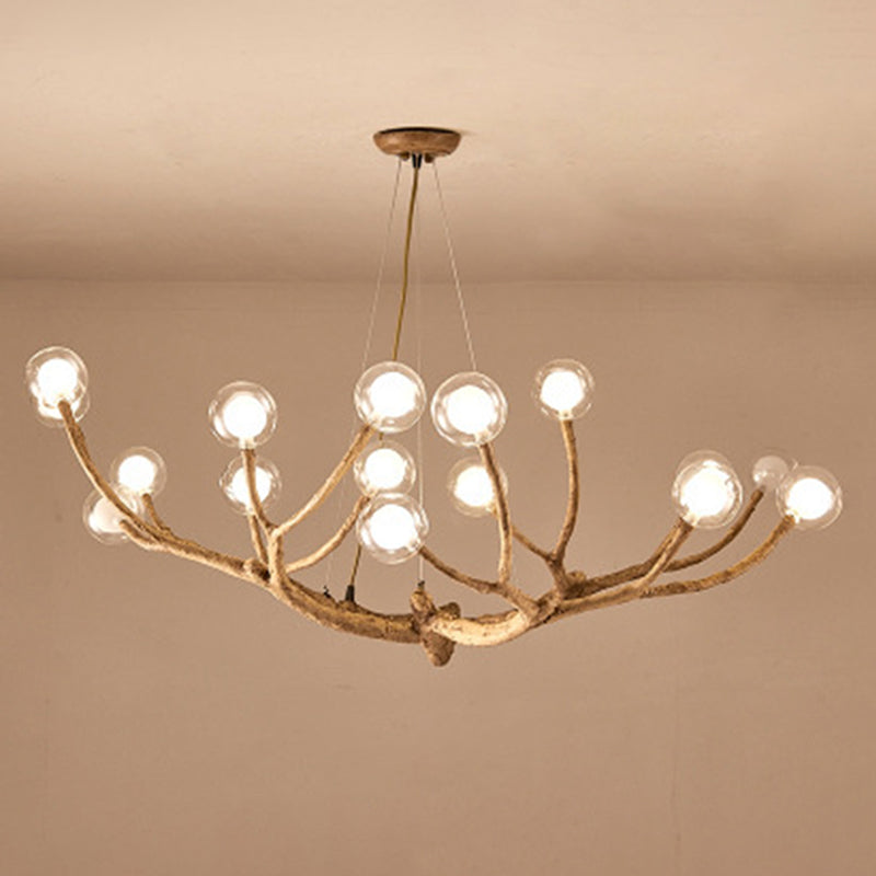 Lampadino Creative Creative Creative Contemporary Light Lights Aibeli del soffitto in vetro chiaro per la caffetteria