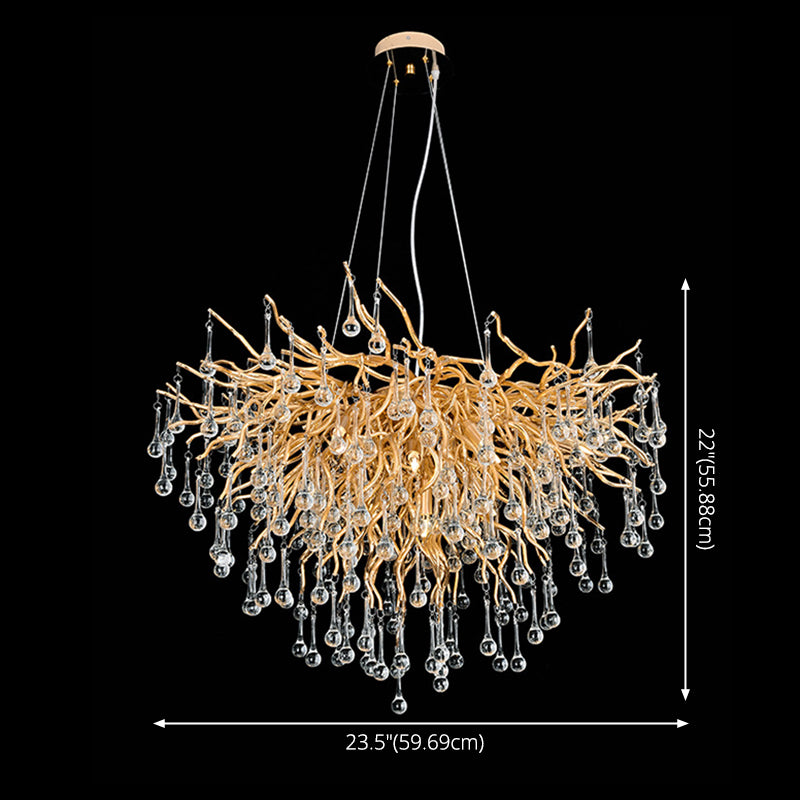 Lampada di fuochi d'artificio ultra-moderna lampada a sospensione metallica Light per il ristorante