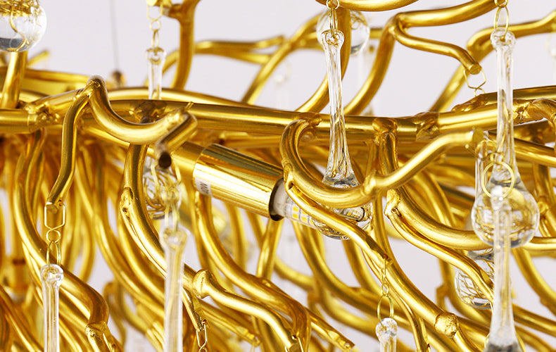 Lampada di fuochi d'artificio ultra-moderna lampada a sospensione metallica Light per il ristorante