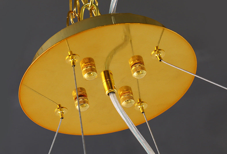 Lampada di fuochi d'artificio ultra-moderna lampada a sospensione metallica Light per il ristorante