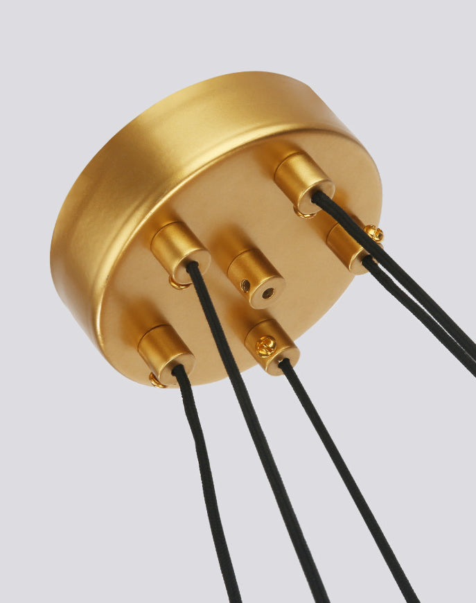 Postmoderne burst kroonluchter hanglamp acryl suspensie hanger licht voor woonkamer