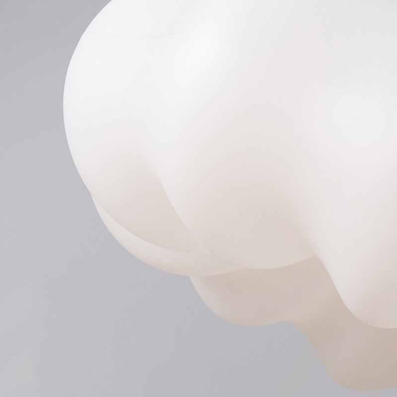 Nordic Minimalist Cloud Chandelier Lamp Resin Hanging Pendant Lights for Living Room