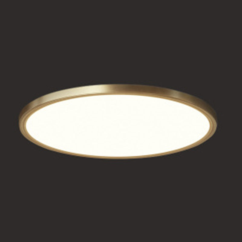 Modern Minimalist Metal Flush Mount Deckenleuchte Runde Form LED Flush Mount Lighting for Bedroom