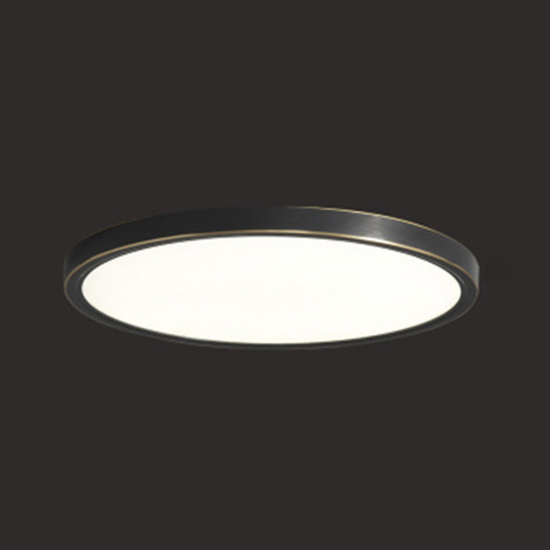 Modern Minimalist Metal Flush Mount Deckenleuchte Runde Form LED Flush Mount Lighting for Bedroom