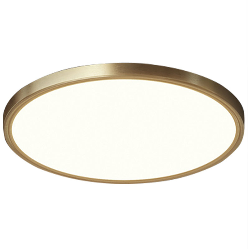 Modern Minimalist Metal Flush Mount Deckenleuchte Runde Form LED Flush Mount Lighting for Bedroom