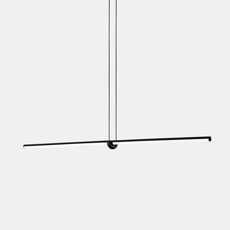 Slim Island Lighting Fixtures Metal Modern Simplicity Island Lighting Ideas for Restaurant