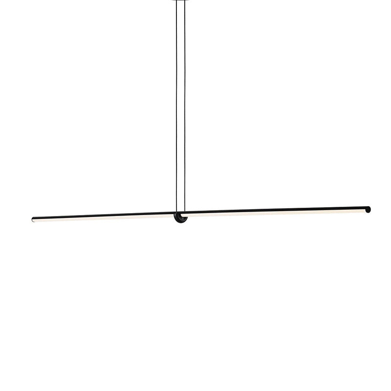 Slim Island Lighting Fixtures Metal Modern Simplicity Island Lighting Ideas for Restaurant