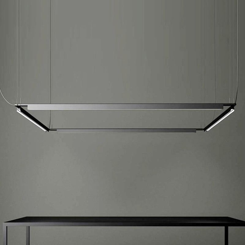 Linear Isola Lighting Acrilic Contemporary Simplicity Fishings a sospensione per il ristorante
