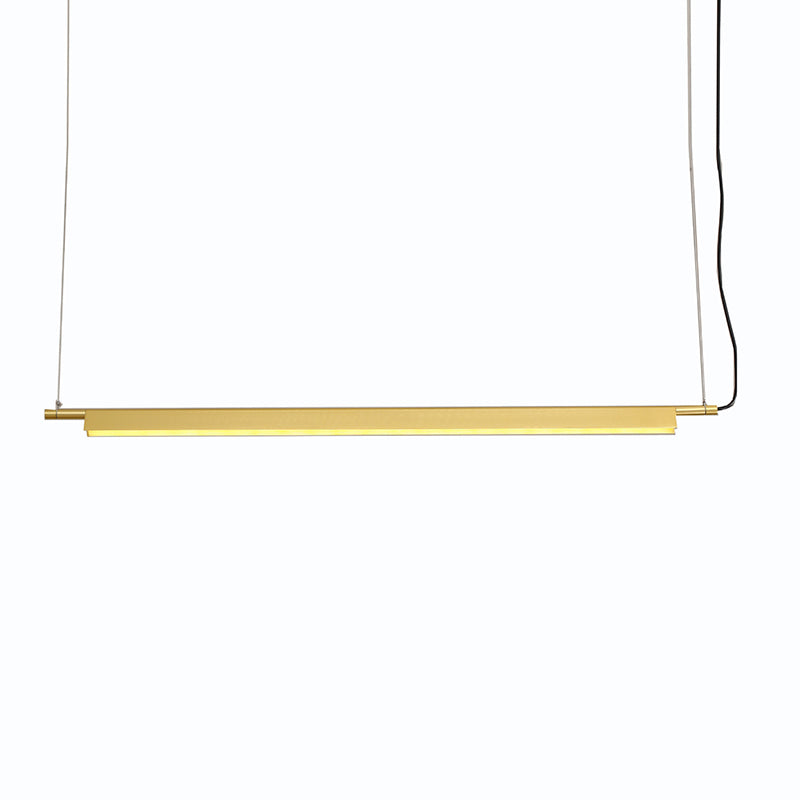 Linear Isola Lighting Acrilic Contemporary Simplicity Fishings a sospensione per il ristorante