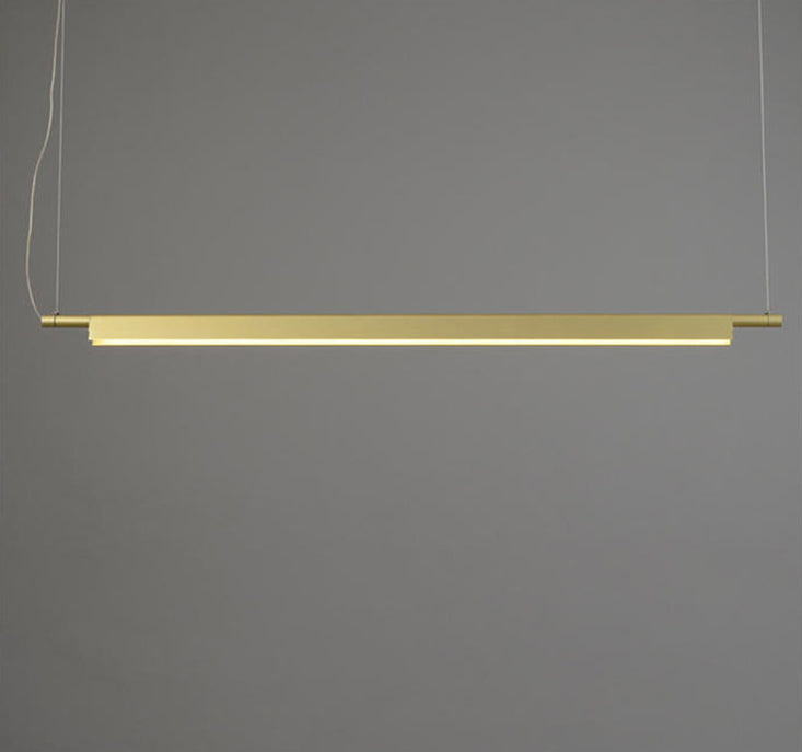 Linear Isola Lighting Acrilic Contemporary Simplicity Fishings a sospensione per il ristorante