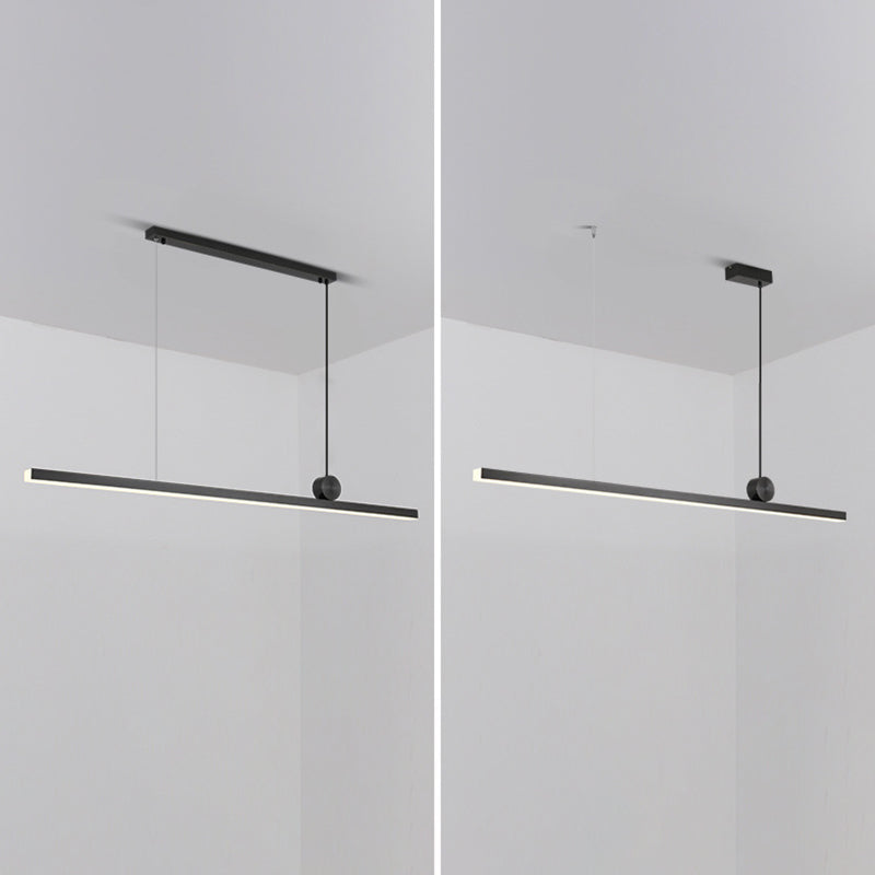 Linear Island Pendant Lights Ultra-Contemporary Acrylic Island Pendant Lights for Restaurant