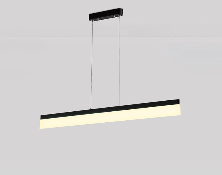 Linear Island Chandelier Lights Simplicity Acrylic Chandelier Lighting Fixtures for Office