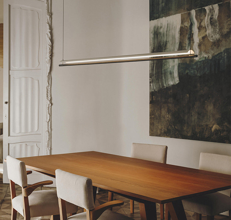 Paper Grandes luces colgantes de cocina Metálicas Simplicidad moderna Luces de araña de la isla para la oficina