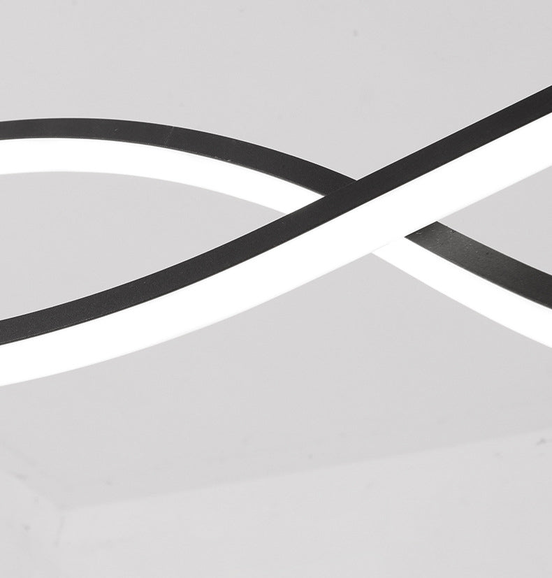 Luci a sospensione dell'isola dei viticci moderni fluidi di illuminazione il lampadario metallico per il ristorante