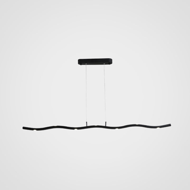 Linear Island Pendant Lights Ultra-Contemporary Aluminum Island Pendant Lights for Restaurant