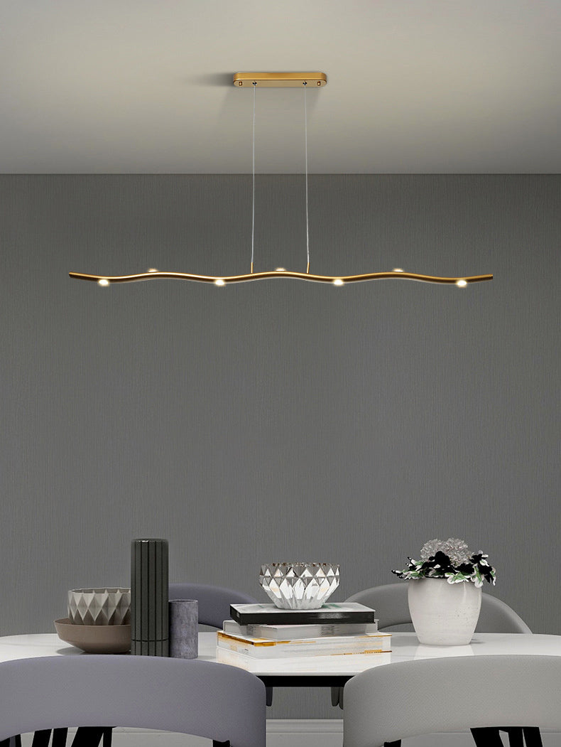 Linear Island Pendant Lights Ultra-Contemporary Aluminum Island Pendant Lights for Restaurant