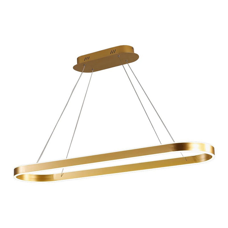 Les luminaires de lustre métallique moderne pour le restaurant pour restaurant