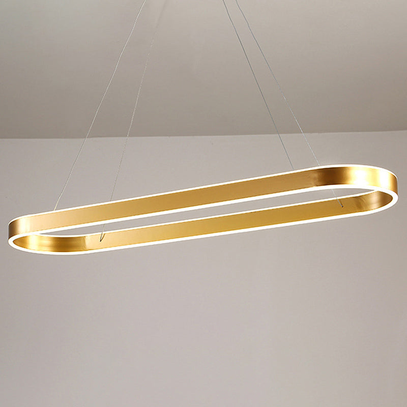 Les luminaires de lustre métallique moderne pour le restaurant pour restaurant