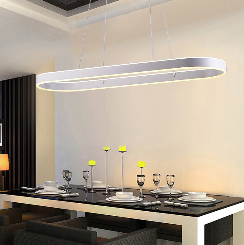 Les luminaires de lustre métallique moderne pour le restaurant pour restaurant